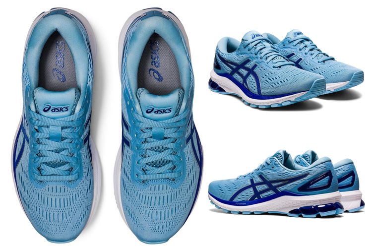 nike v asics running shoes