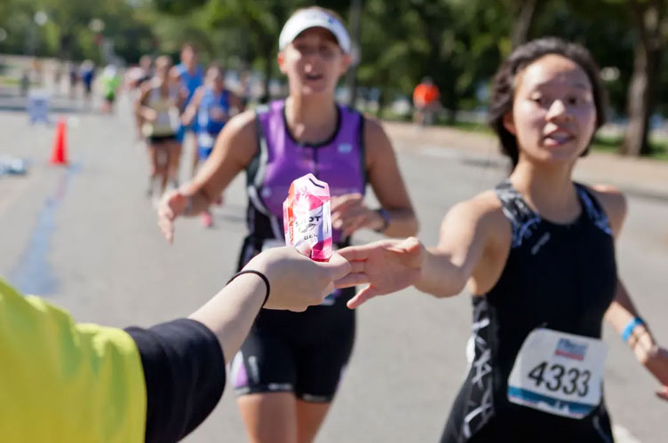 Should you take an energy gel for running a half marathon or 10k?