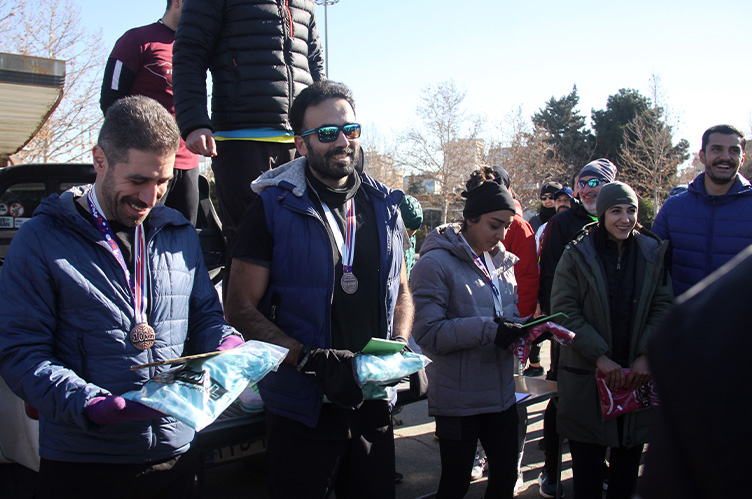 مسابقه پایان فصل زمستانی تهران‌کلاب