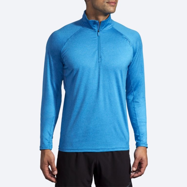 نیم زیپ دویدن مردانه بروکس مدل Brooks dash1/2 zip
