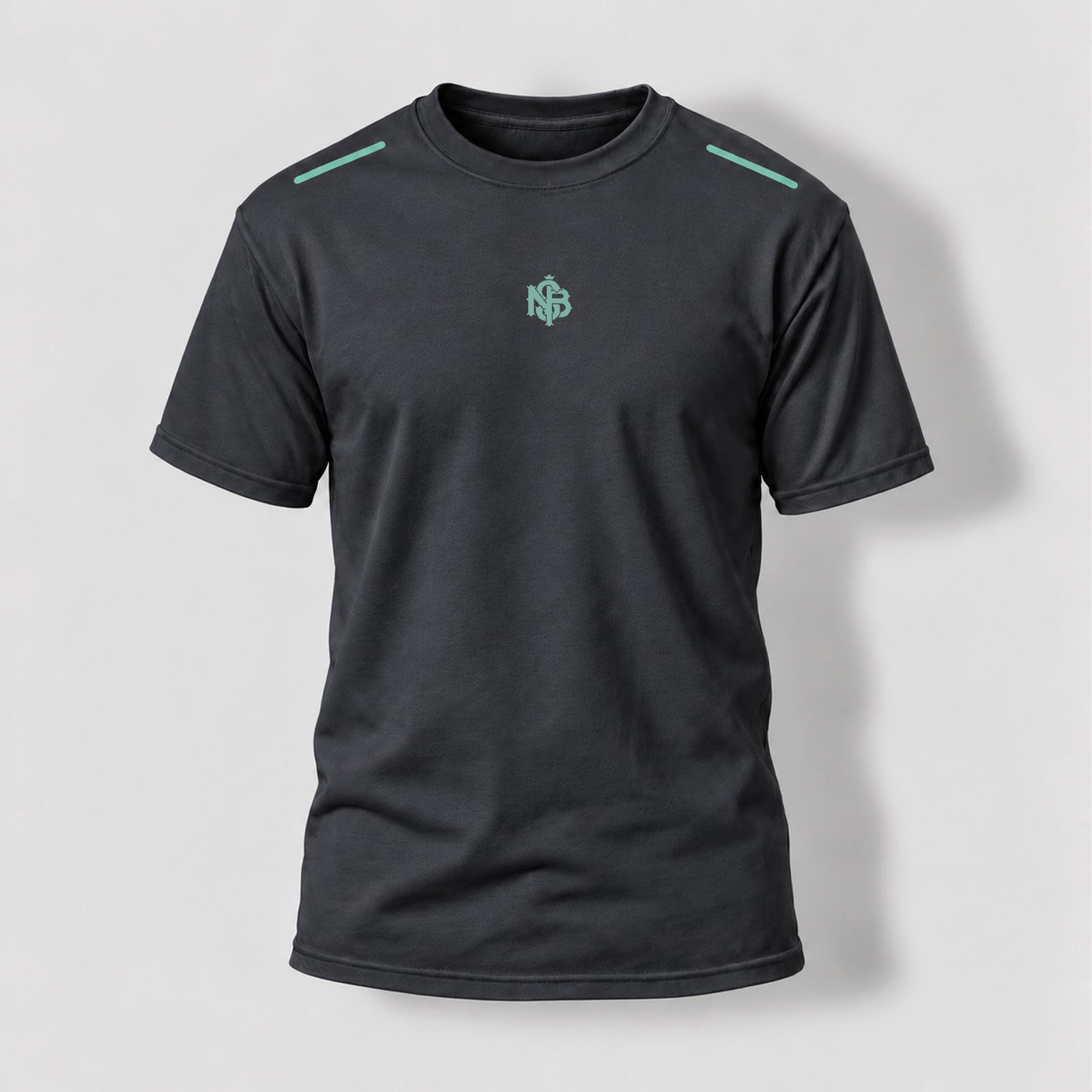 تی شرت ATHLETE طوسی آبی